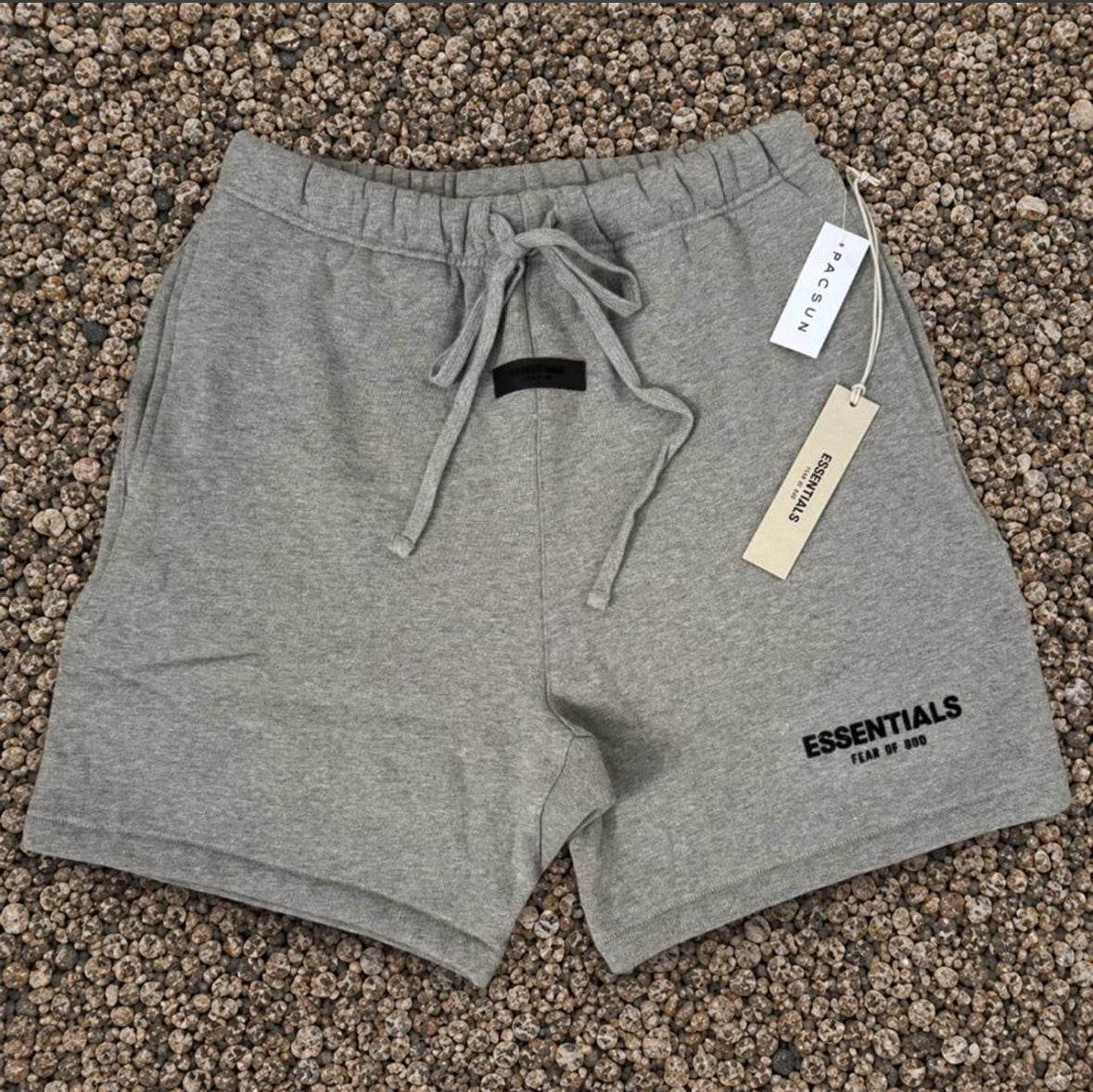 Fear of God Essentials Sweatshort ‘Dark Oatmeal’